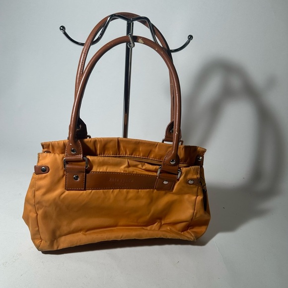 Kate Spade Brown and Tan Shoulder Bag with Leather Accents - Picture 1 of 8